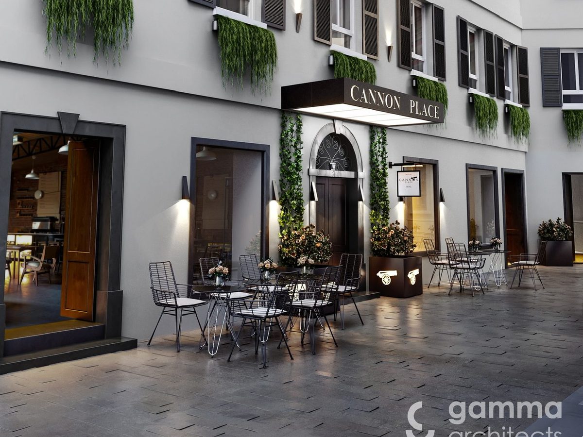 Cannon Place, proposed street front